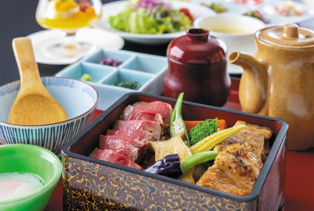 ステーキ重ランチ