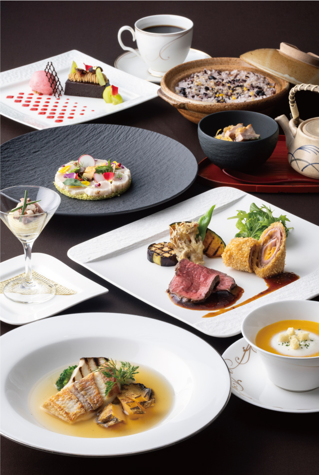 秋のディナーコース