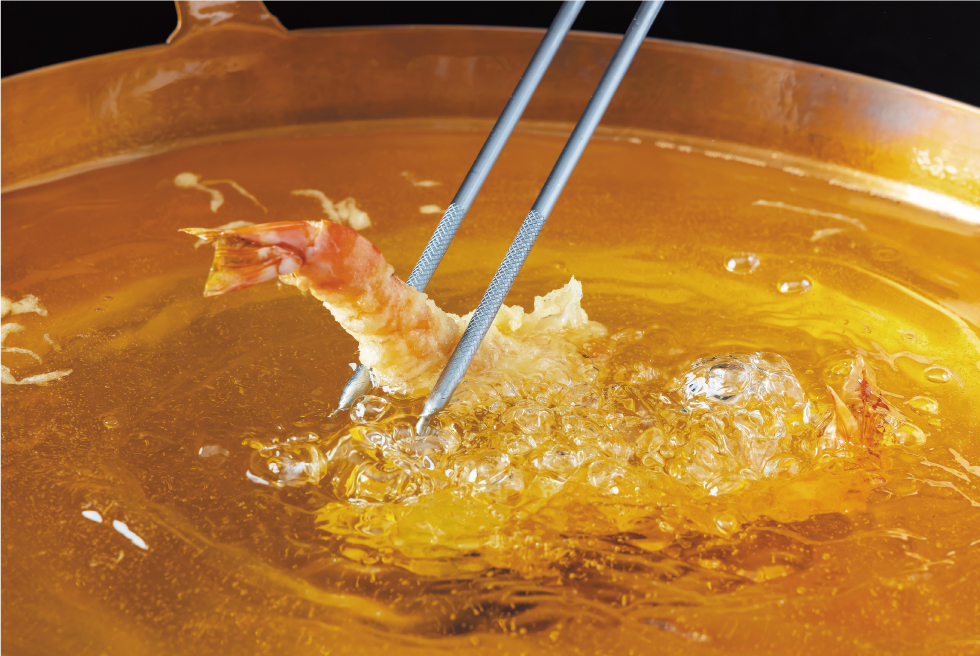 実演天婦羅ランチ
<font size=2px>【期間】9月4日(木)～10月31日(金)</font>